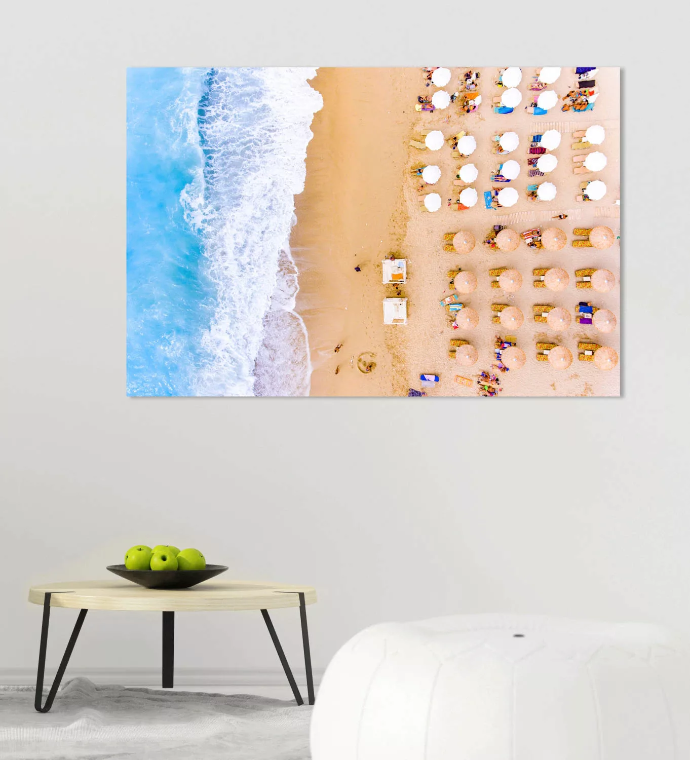 queence Acrylglasbild "Strand", Strand-Strandbilder-Meer-Meer Bilder-Spanie günstig online kaufen