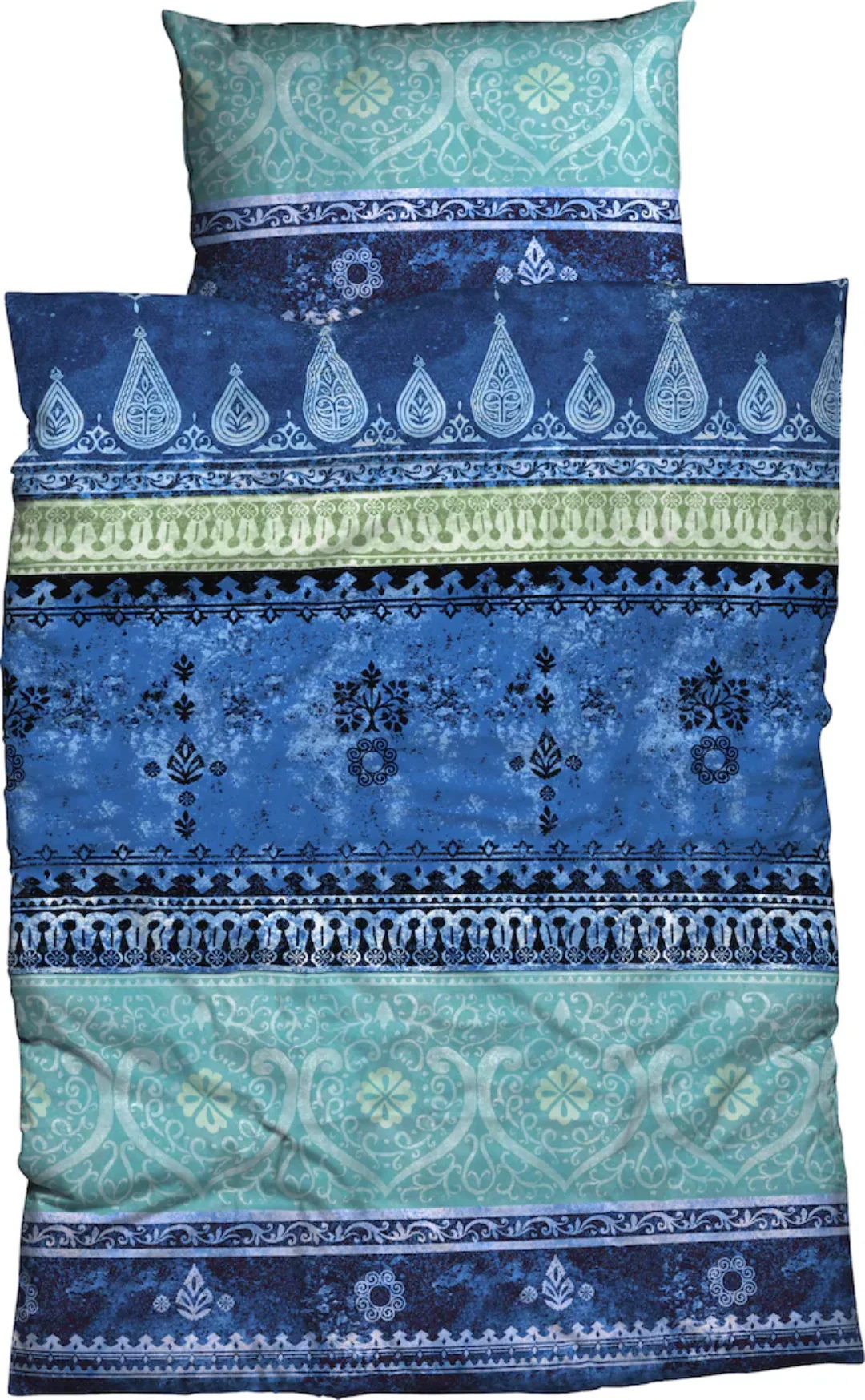 CASATEX Bettwäsche »Indi mit modernen Ornamenten, aus 100% Baumwolle, in Sa günstig online kaufen