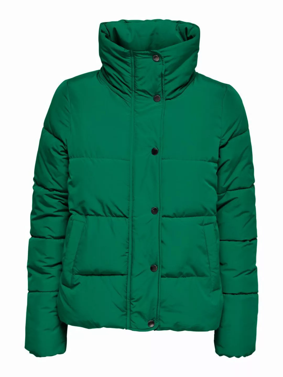 ONLY Stehkragen Wattierte Jacke Damen Grün günstig online kaufen