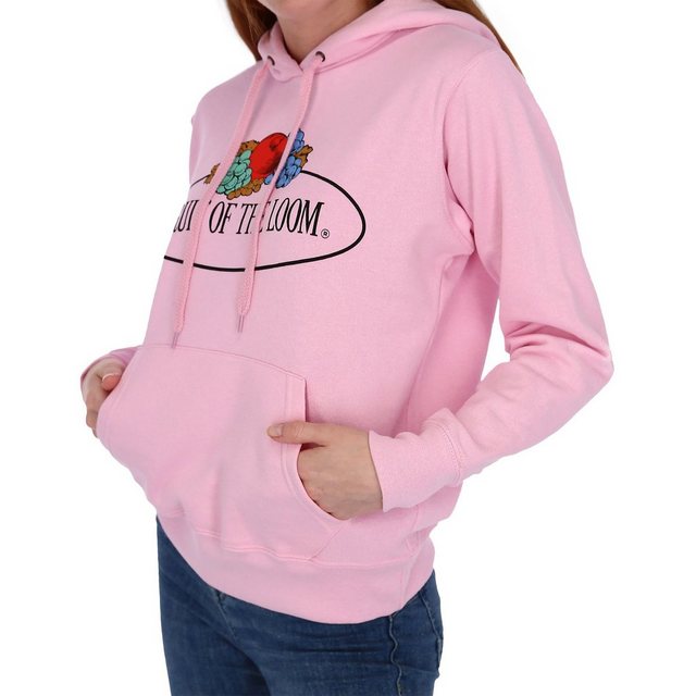 Fruit of the Loom Kapuzensweatshirt Damen Kapuzenpullover mit Vintage-Logo günstig online kaufen