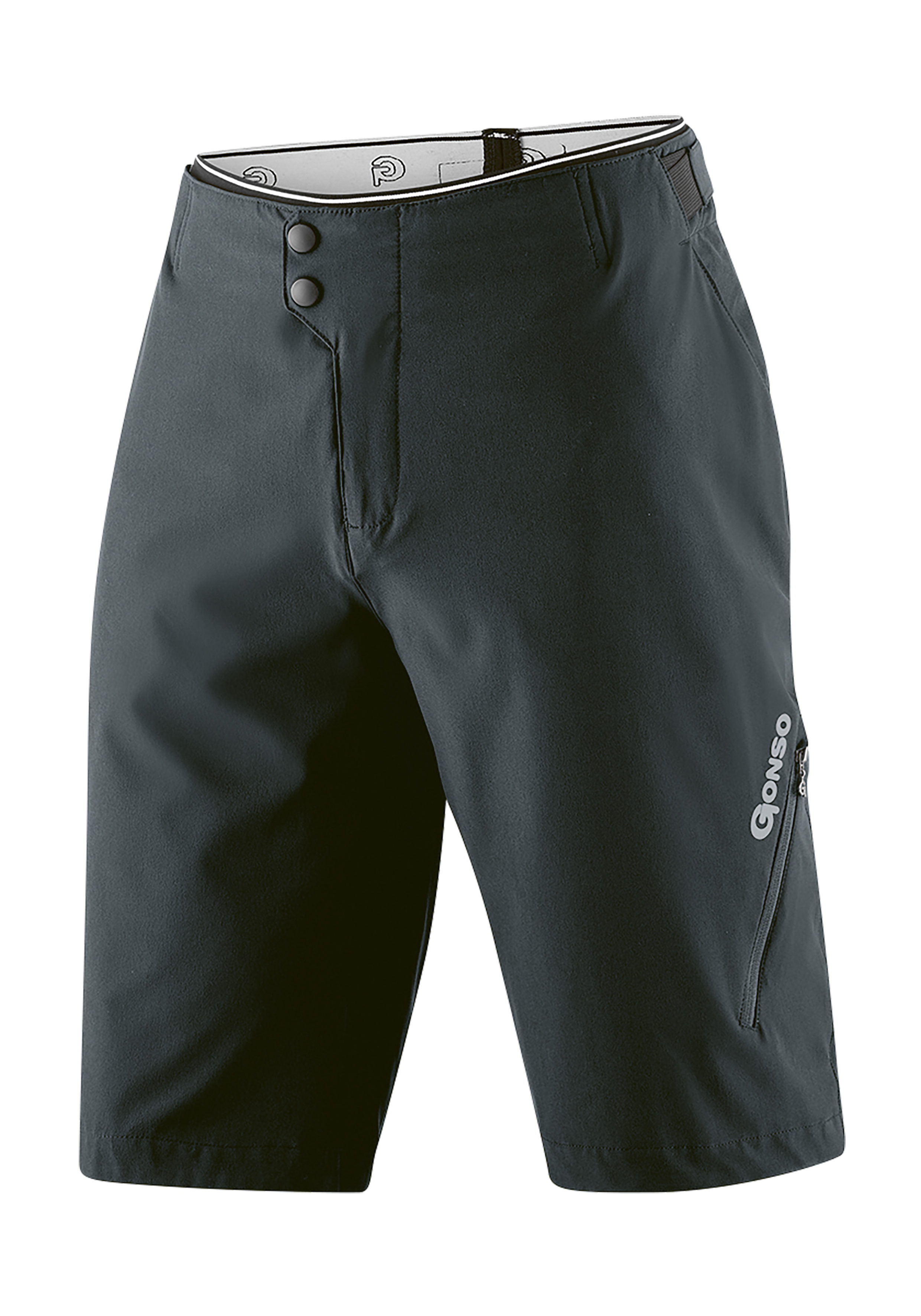 Gonso Fahrradhose "Fumero", kurze Herren Radhose mit Sitzpolster, wasserabw günstig online kaufen