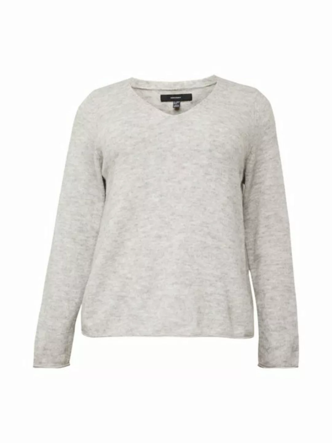 Vero Moda Curve V-Ausschnitt-Pullover CRAIN (1-tlg) Plain/ohne Details günstig online kaufen