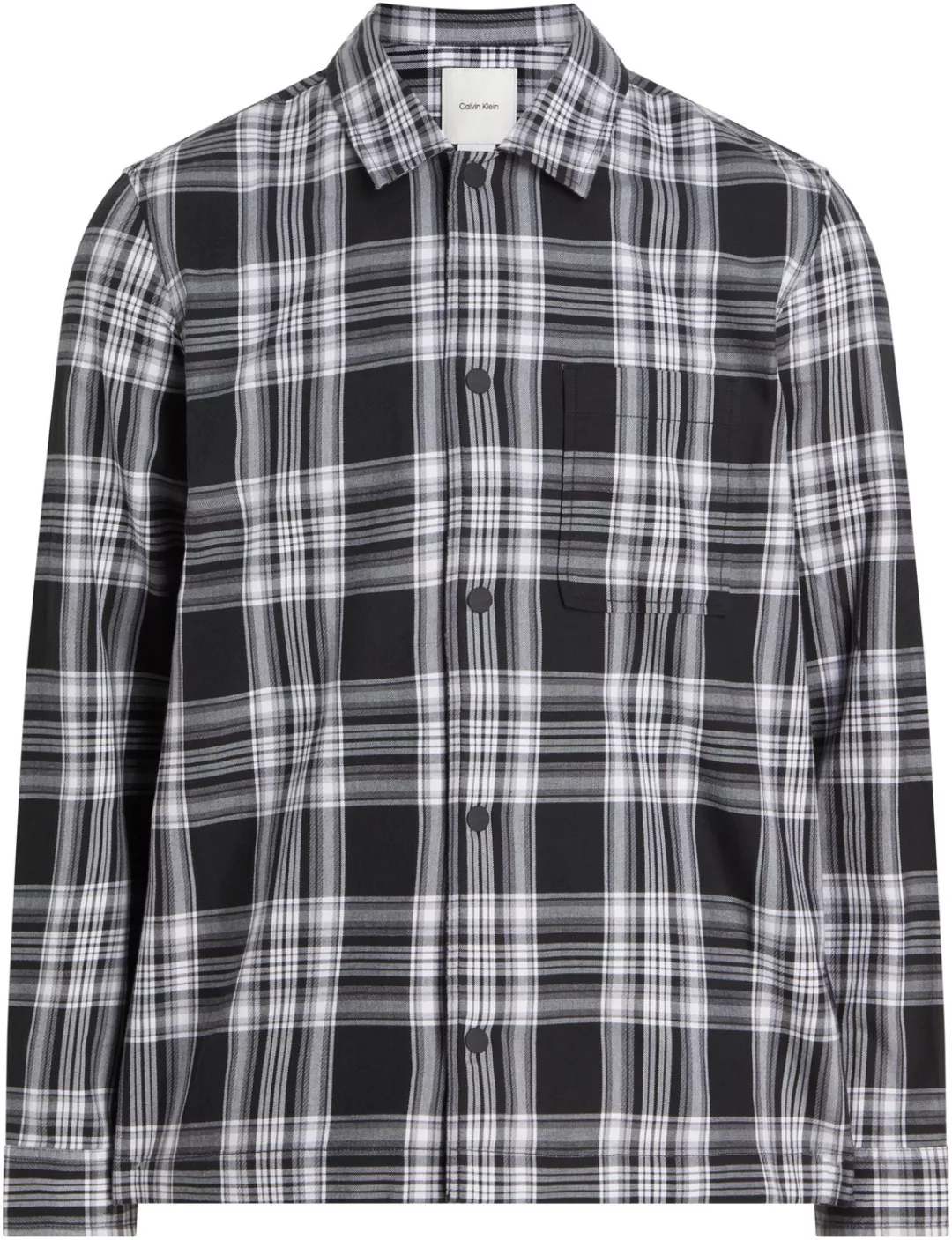 Calvin Klein Big&Tall Karohemd BT_TWILL CHECK SNAPS OVERSHIRT in Großen Grö günstig online kaufen