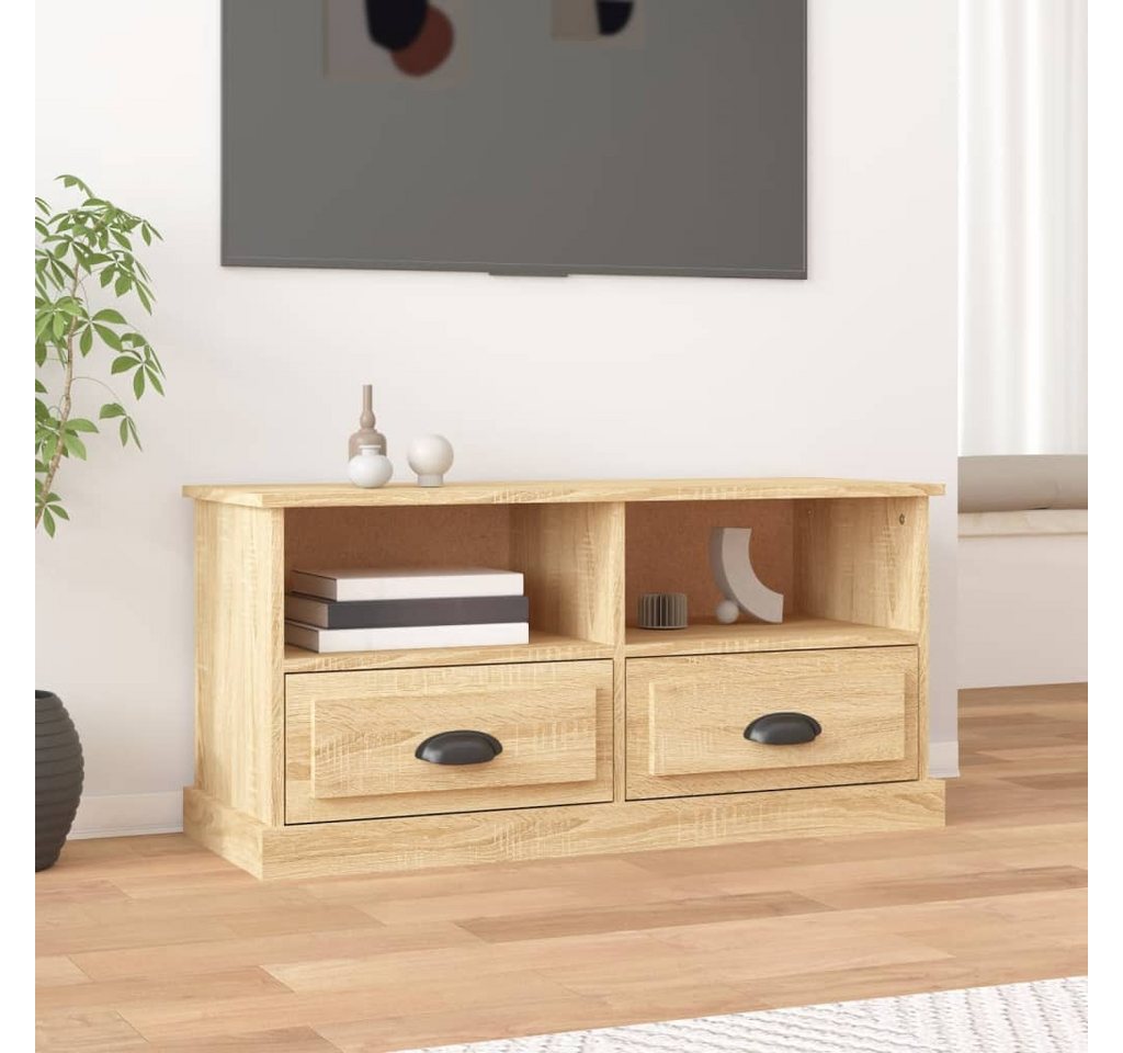 vidaXL TV-Schrank TV-Schrank Sonoma Eiche 93x35,5x45 cm Spanplatte günstig online kaufen