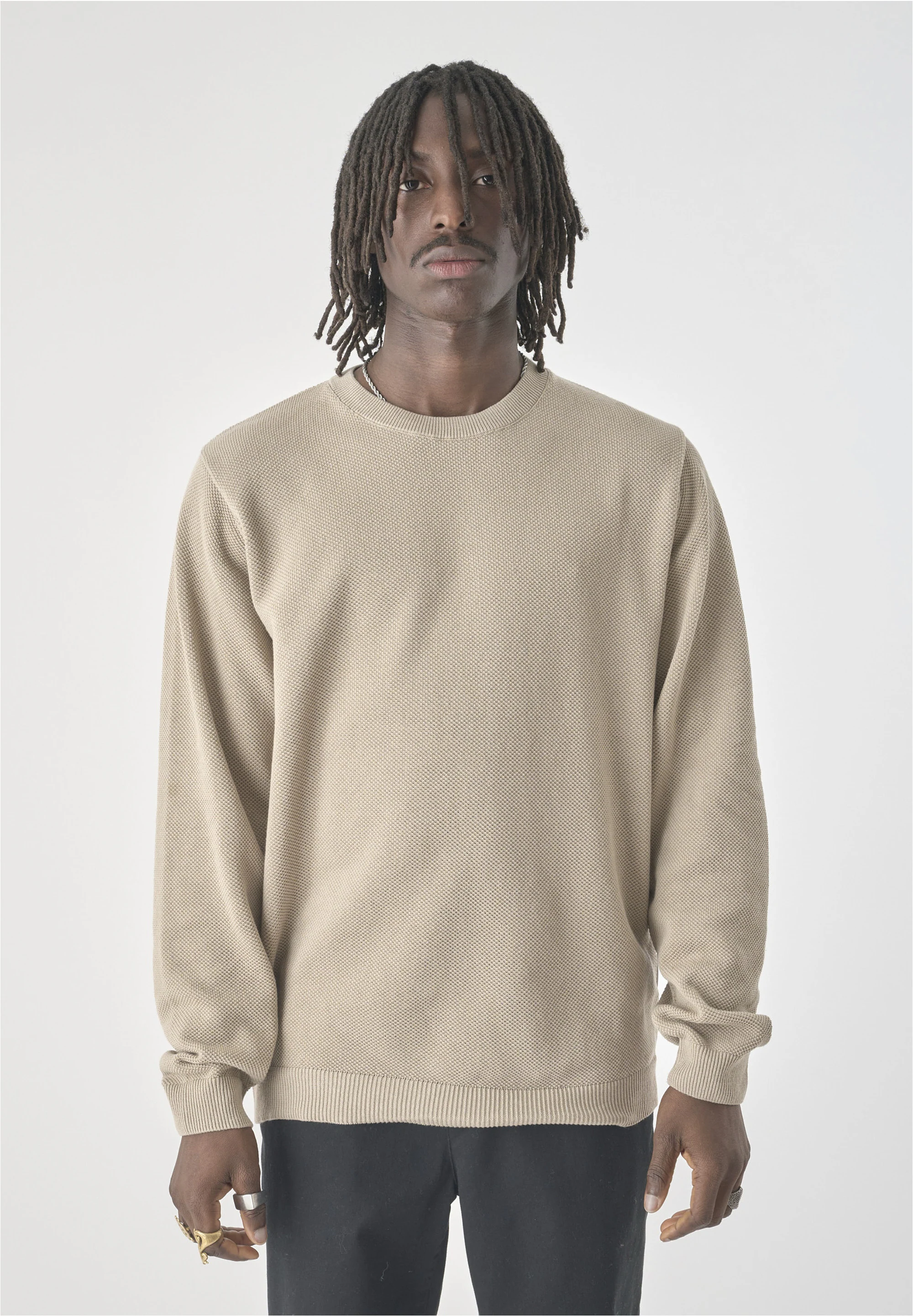 Cleptomanicx Strickpullover "Crewneck Grower", im lockeren Schnitt günstig online kaufen