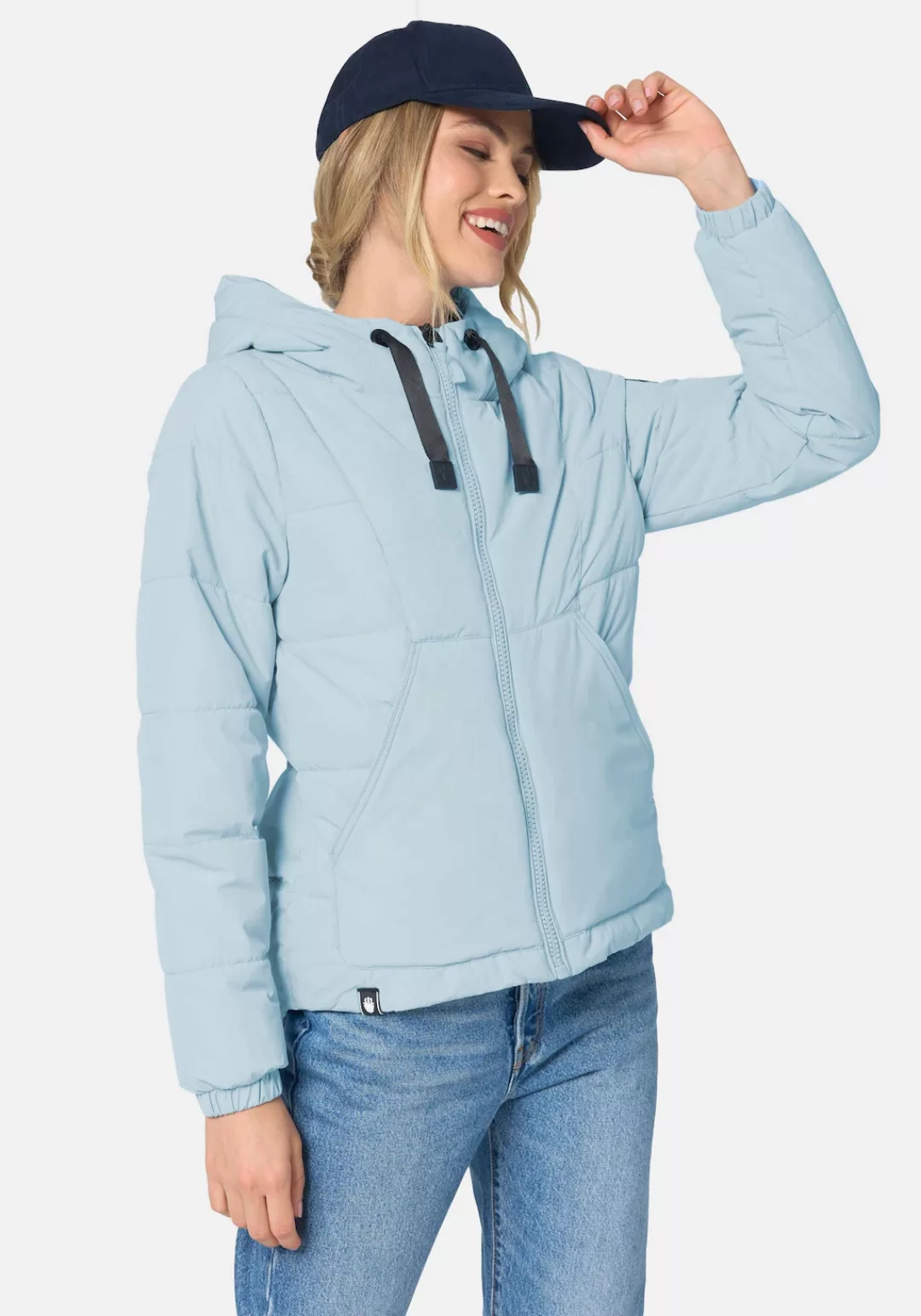 Navahoo Steppjacke "Eisbällchen", mit Kapuze, stylische Damen Winterjacke m günstig online kaufen