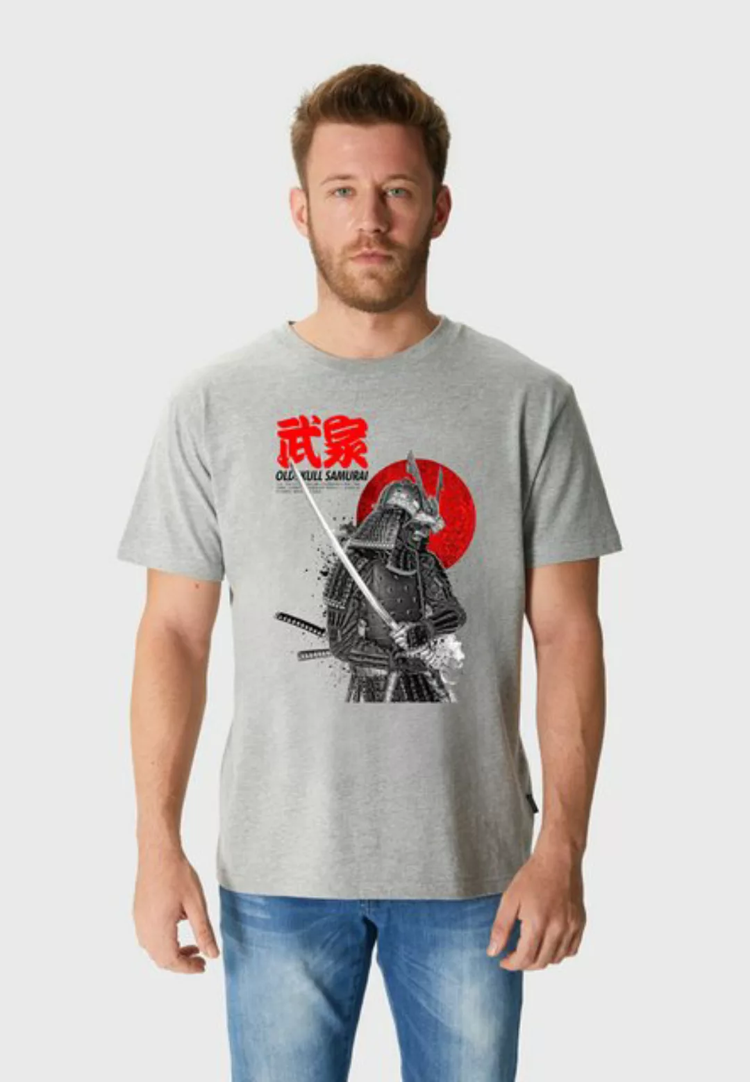 Oldskull T-Shirt Asian Swordsman Graphic günstig online kaufen