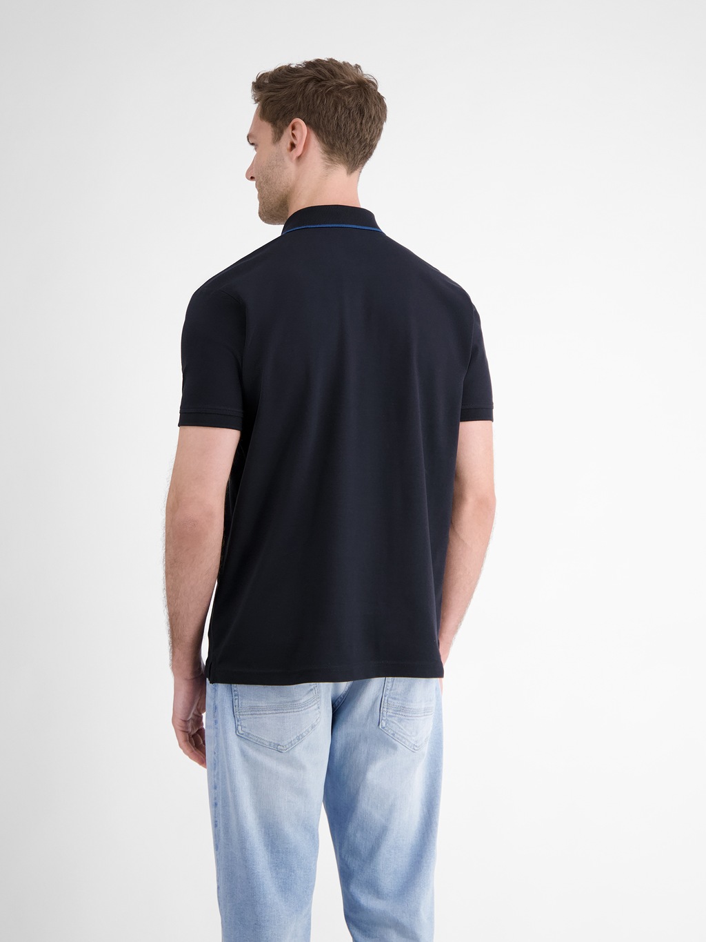 LERROS Poloshirt, mit Logo Stickerei günstig online kaufen
