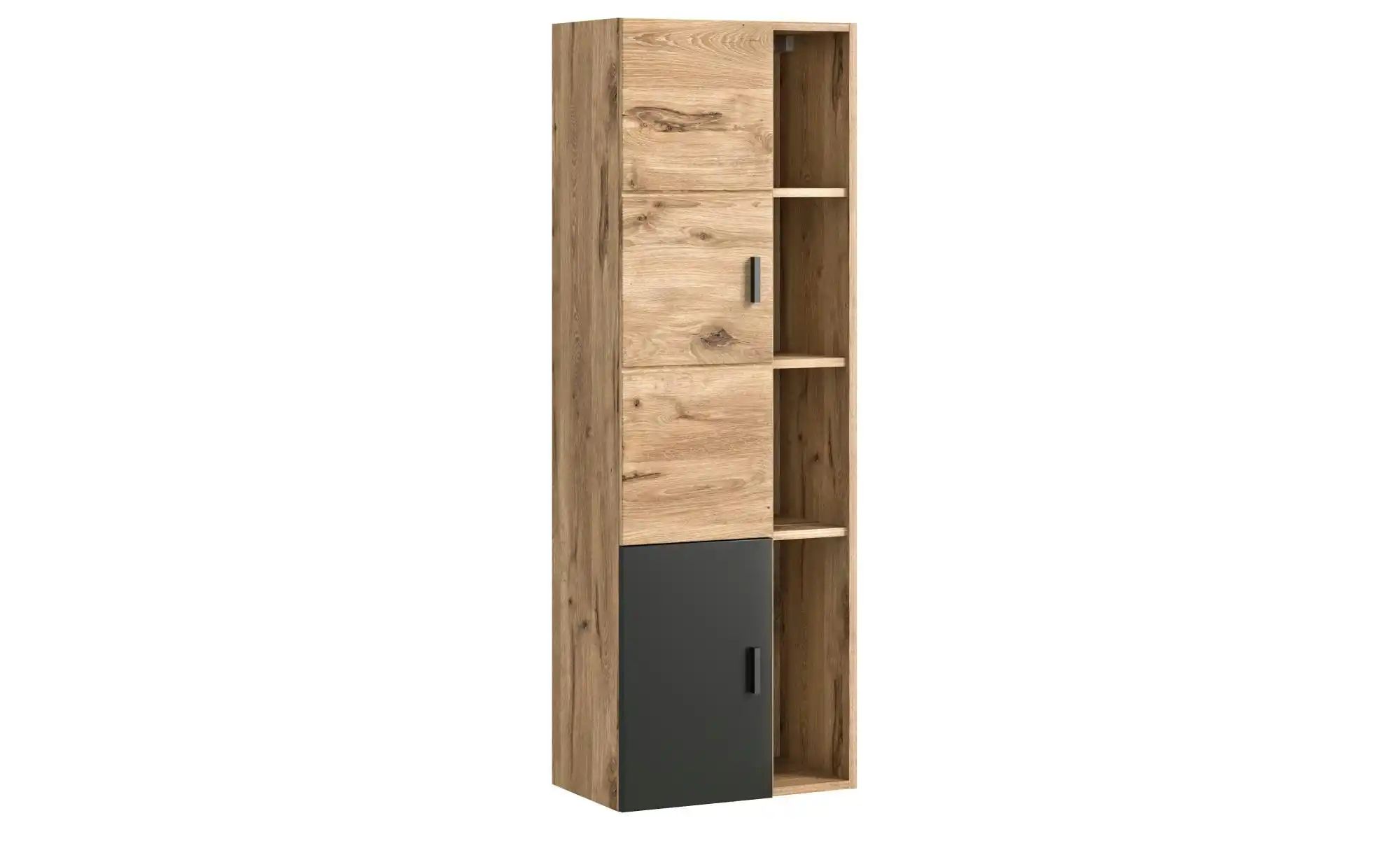 welltime Hochschrank "Dolo, Breite 48 cm, 2 Türen, 4 offene Fächer, 5 varia günstig online kaufen