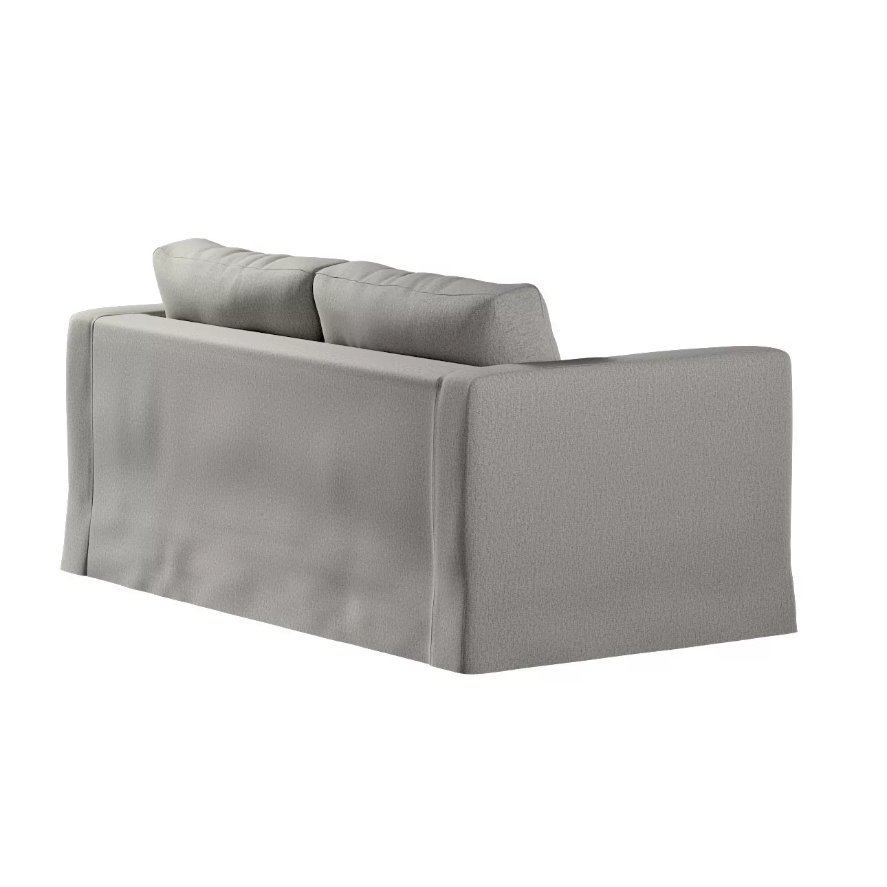 Bezug für Karlstad 2-Sitzer Sofa nicht ausklappbar, lang, grau-beige, Sofah günstig online kaufen