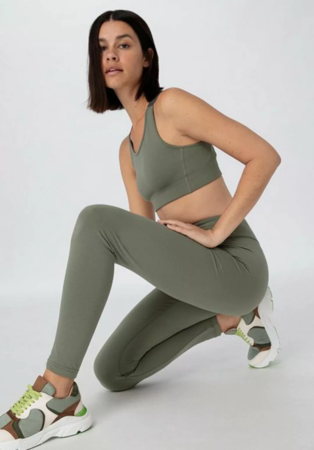 Hessnatur Leggings Medium Cut ACTIVE LIGHT aus Bio-Baumwolle (1-tlg) günstig online kaufen