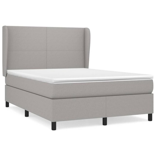 vidaXL Boxspringbett Bett Boxspringbett mit Matratze & Topper Stoff verschi günstig online kaufen