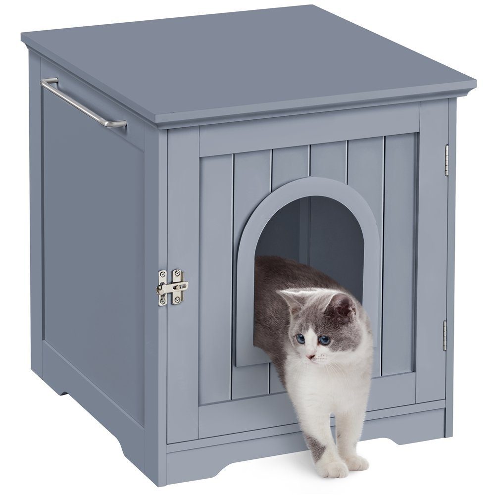 Yaheetech Tierhaus, Katzenschrank mit Stauraum Katzenhaus günstig online kaufen