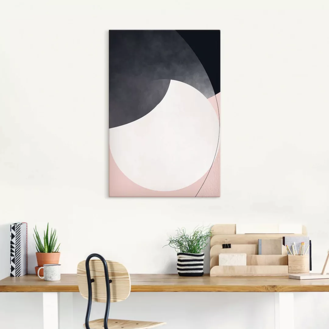 Artland Leinwandbild "Mondlicht", Gegenstandslos, (1 St.) günstig online kaufen
