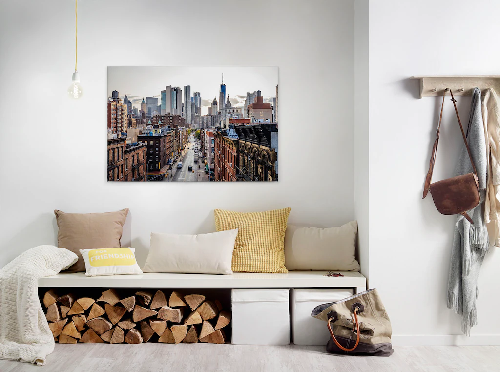 A.S. Création Leinwandbild "New York Views", Kunst-New York-Kinder, (1 St.) günstig online kaufen