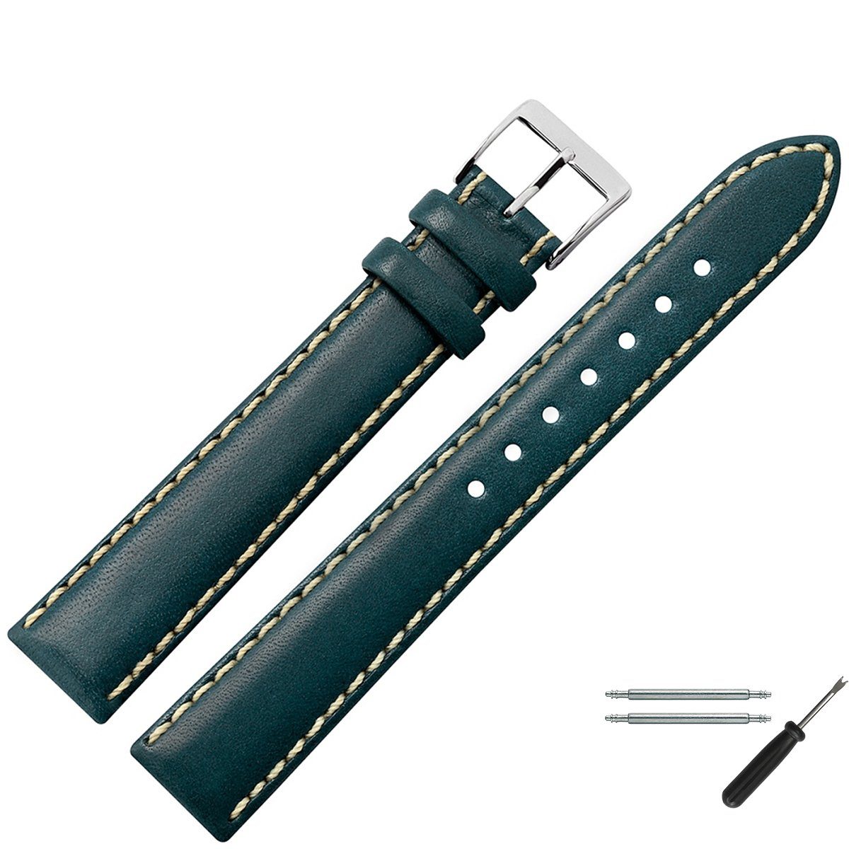 MARBURGER Uhrenarmband 22mm Leder XL Extra günstig online kaufen