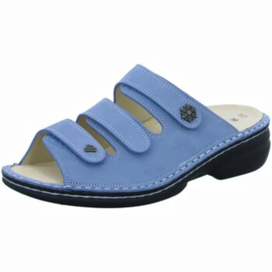 Finn Comfort  Clogs Pantoletten Menorca-S - Importiert, Blau Finn Comfort günstig online kaufen