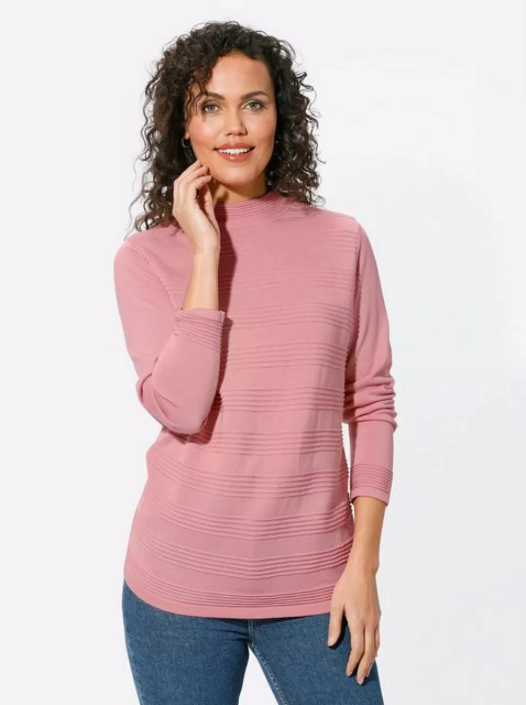 Witt Strickpullover Stehkragen-Pullover günstig online kaufen