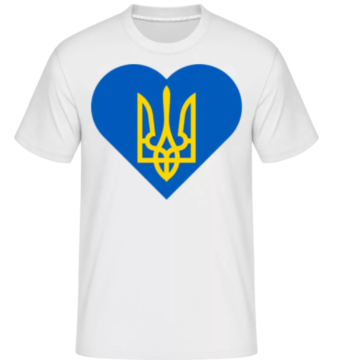 Ukraine Herz · Shirtinator Männer T-Shirt günstig online kaufen