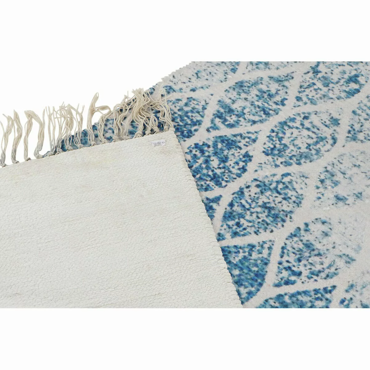 Teppich Dkd Home Decor Blau Baumwolle Chenille (60 X 240 X 1 Cm) günstig online kaufen