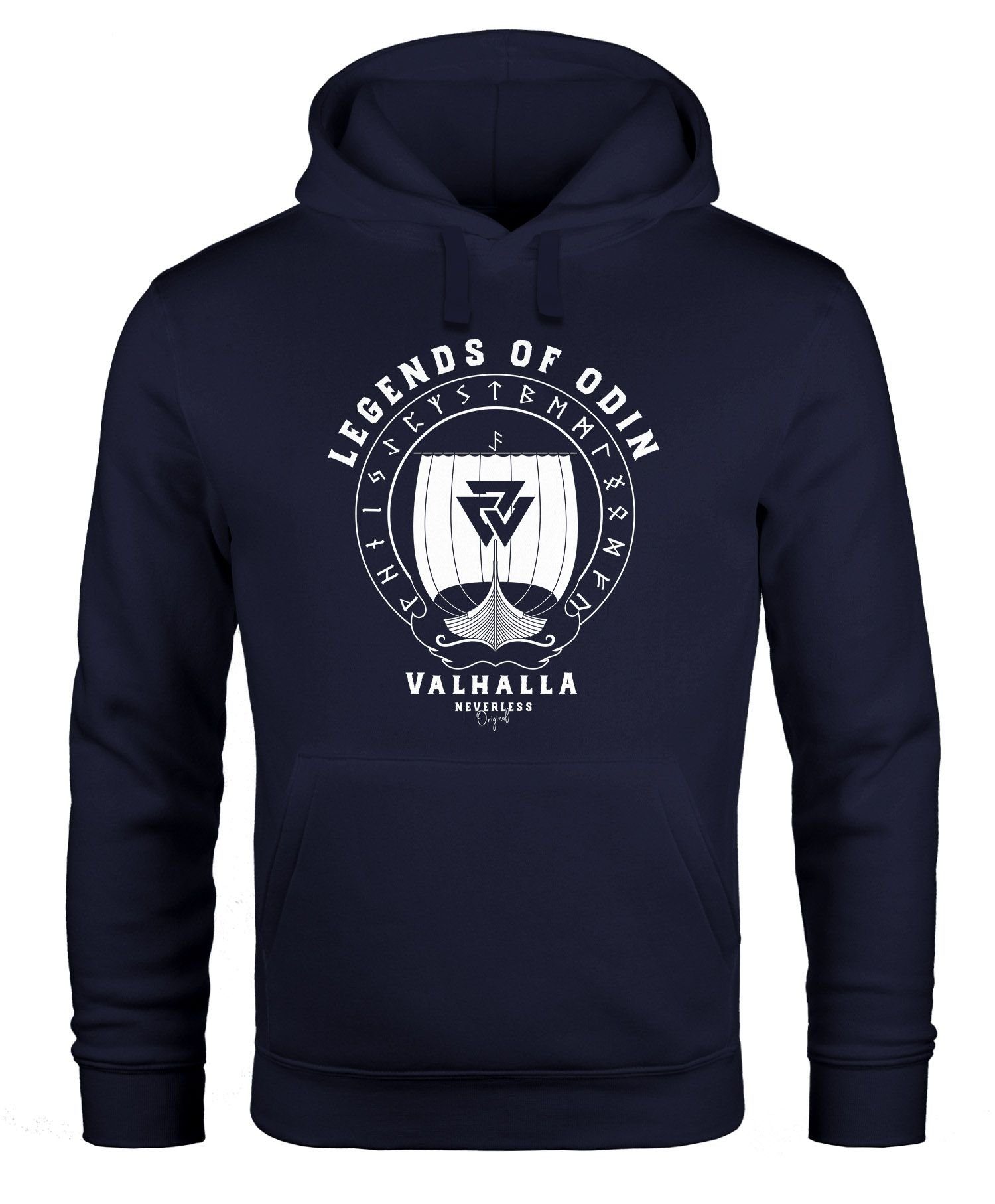 Neverless Hoodie Hoodie Herren Print Legends günstig online kaufen