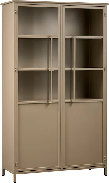 WOOOD Vitrine "Exhibit", mit Glastüren und viel Stauraum, H 170 cm x B 99 c günstig online kaufen