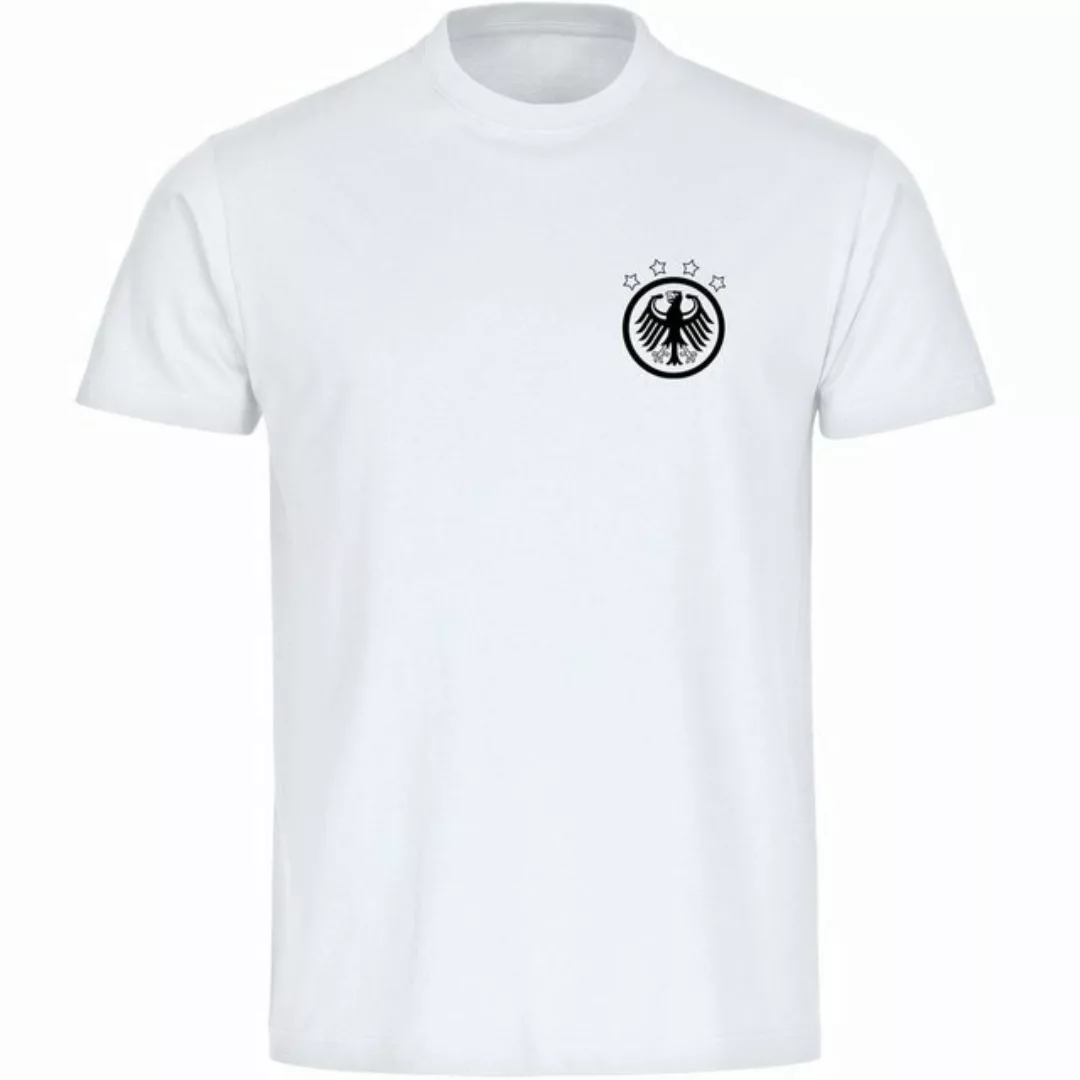 multifanshop T-Shirt Herren Deutschland - Adler Retro - Männer günstig online kaufen