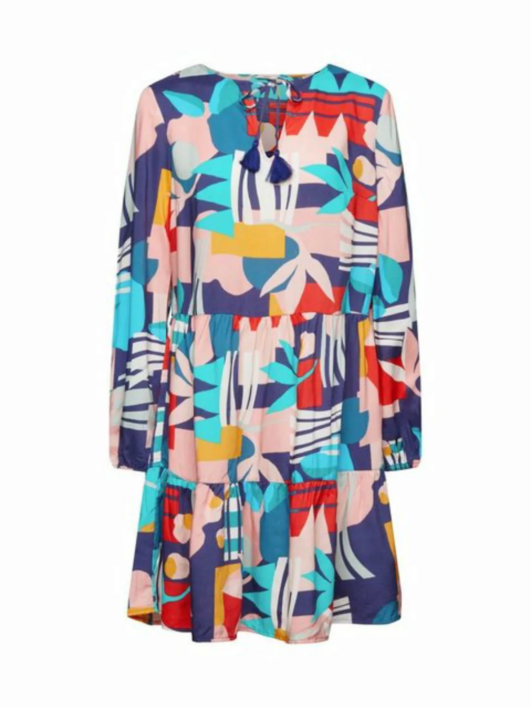 Esprit Strandkleid Strandkleid mit mehrfarbigem Print günstig online kaufen