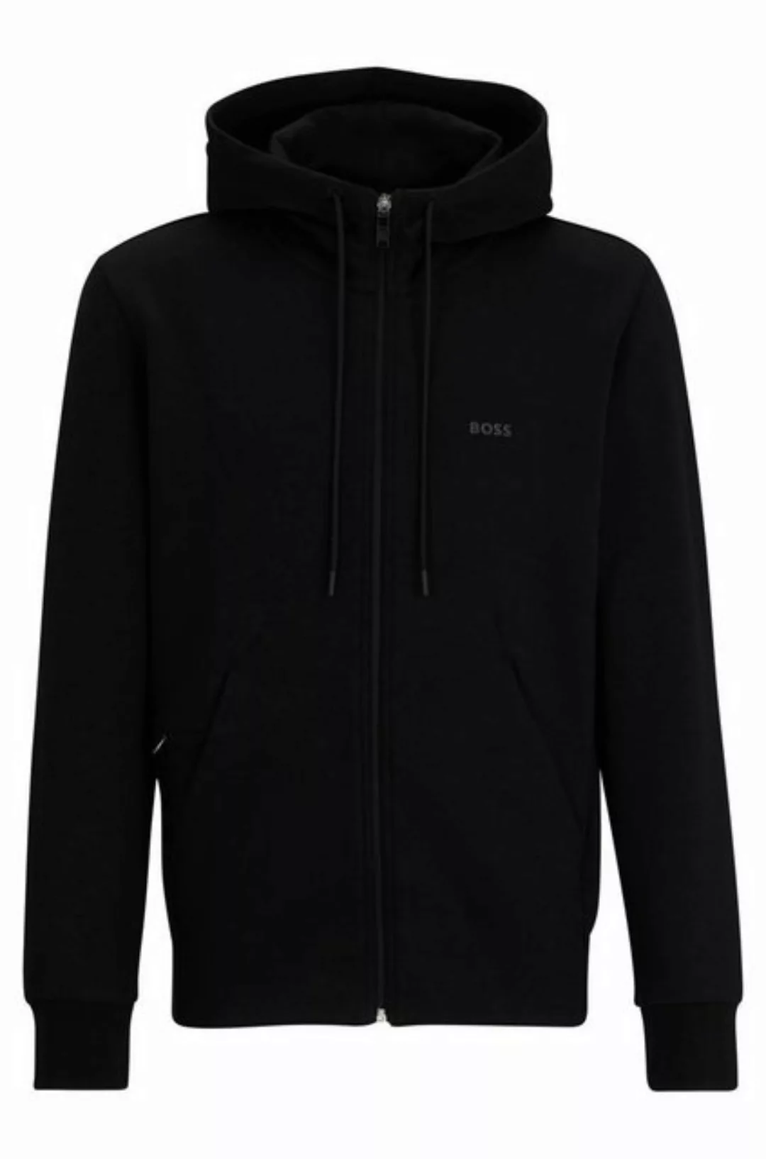 BOSS Sweatjacke Herren Sweatjacke mit Kapuze SAGGY (1-tlg) günstig online kaufen