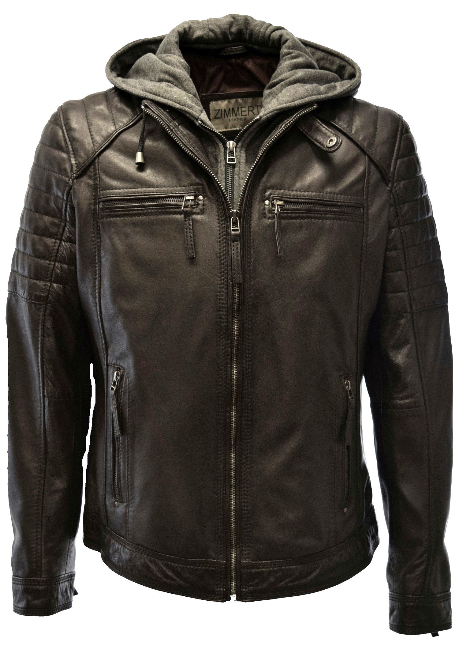 Zimmert Leather Lederjacke Carlo mit abnehmbarer günstig online kaufen