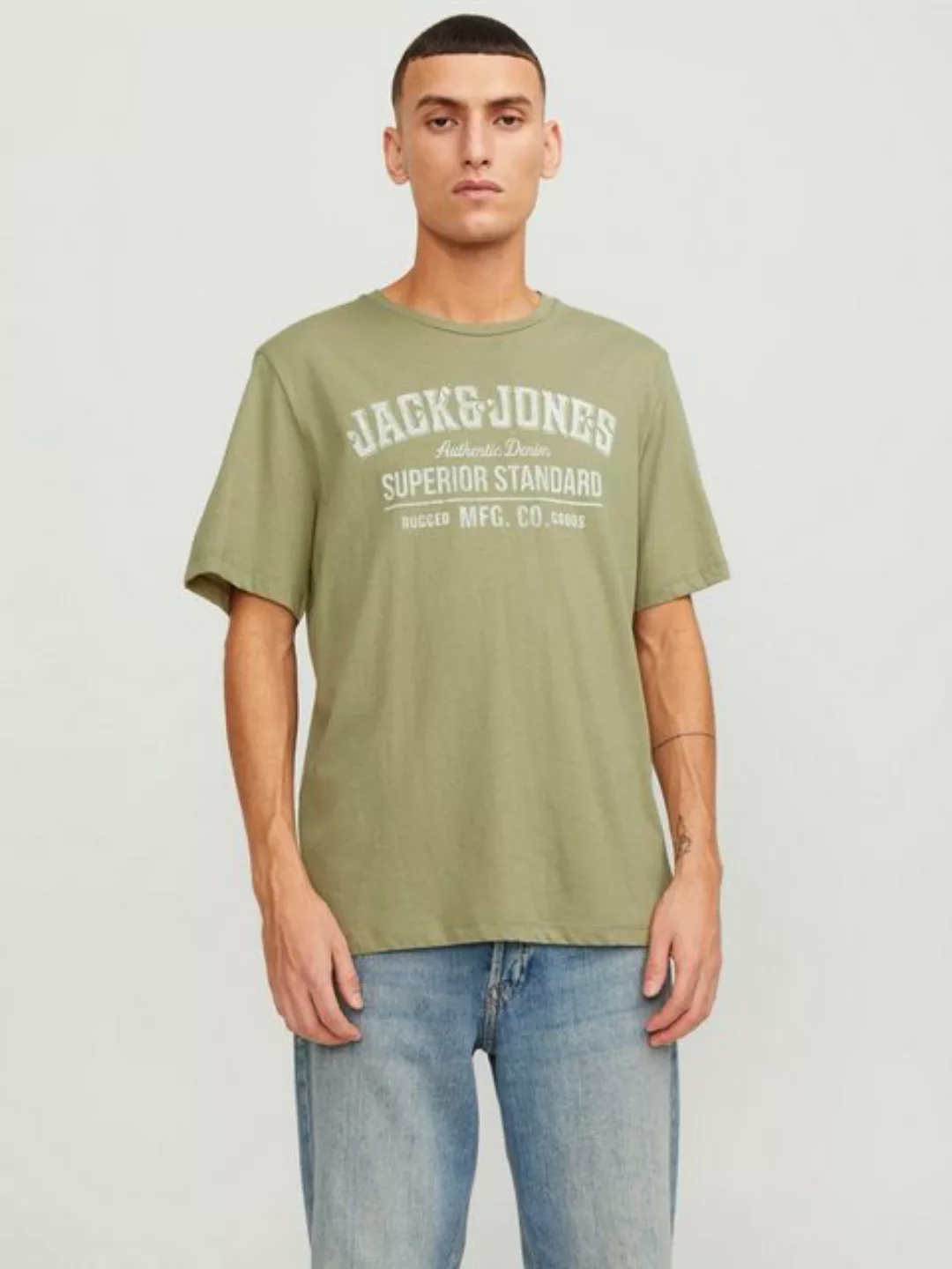 Jack & Jones Rundhalsshirt JJEJEANS TEE SS O-NECK NOOS 23/24 günstig online kaufen