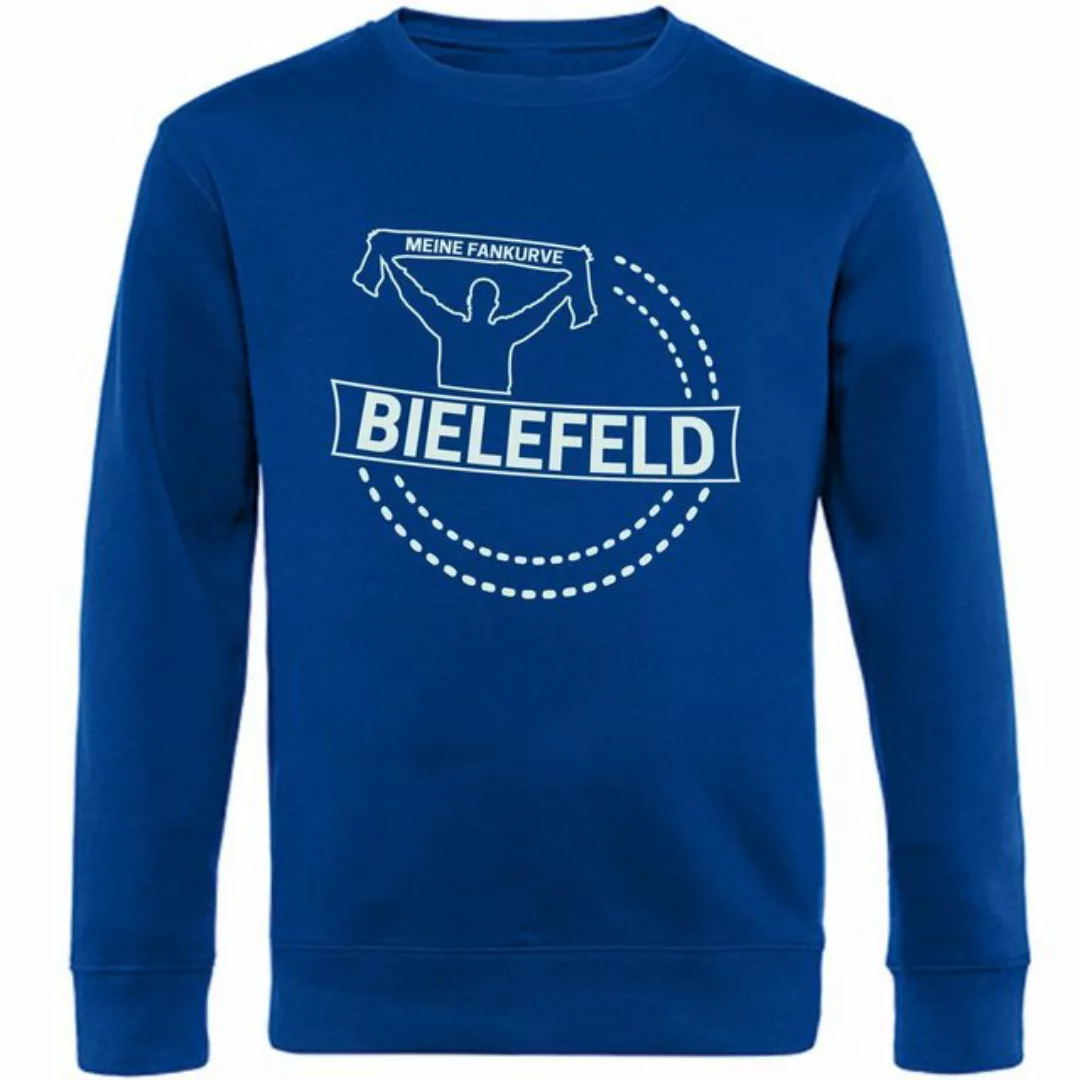 multifanshop Sweatshirt Bielefeld - Meine Fankurve - Pullover günstig online kaufen