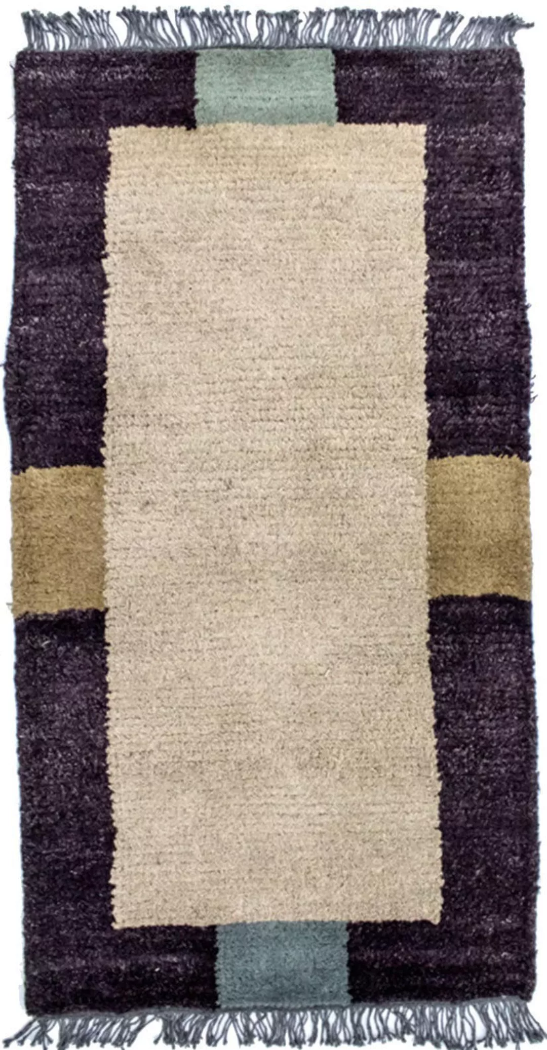 morgenland Wollteppich »Nepal Teppich handgeknüpft biege«, rechteckig, hand günstig online kaufen