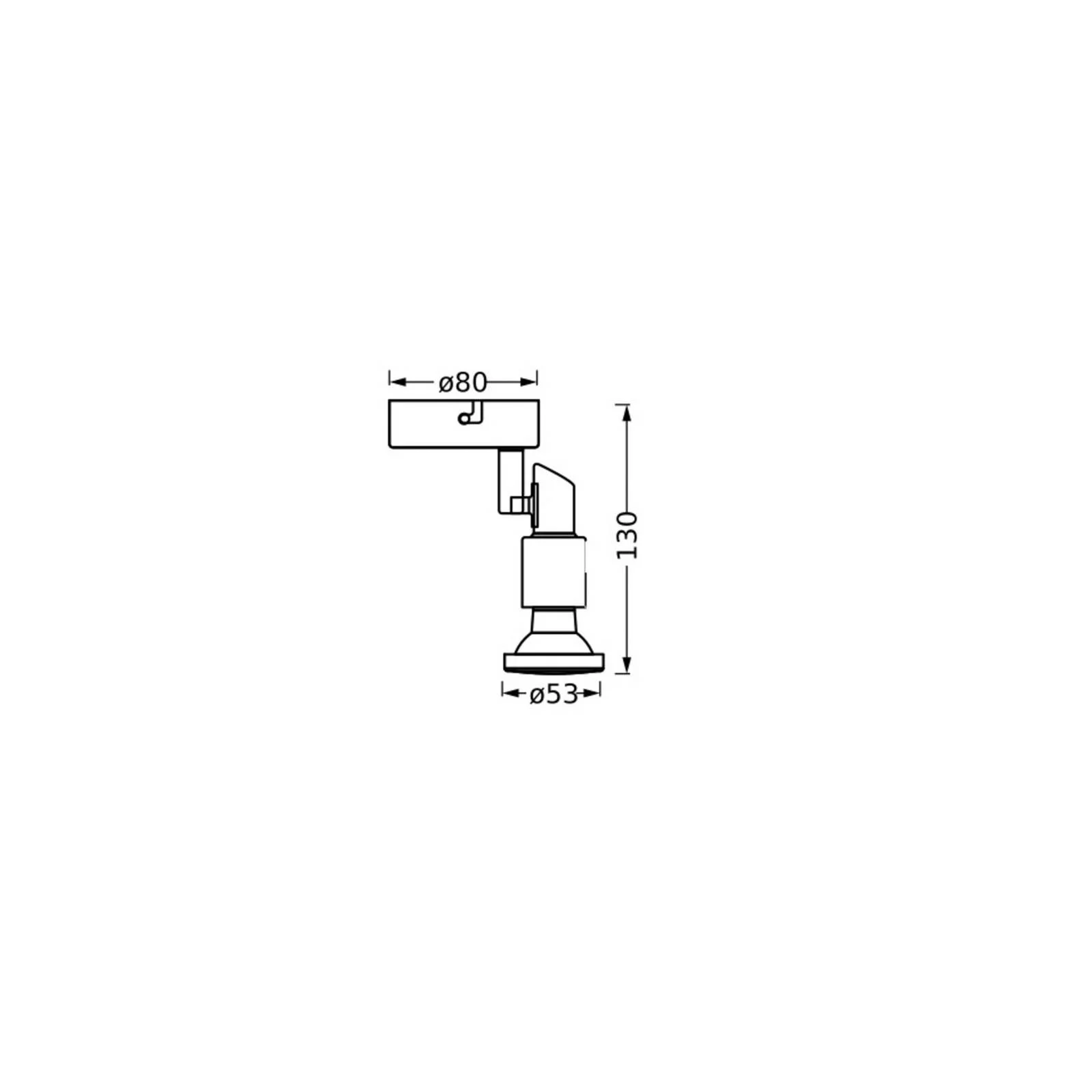 OSRAM Deckenstrahler, weiß, 1-flg., Metall, GU10-LED 927 dim günstig online kaufen