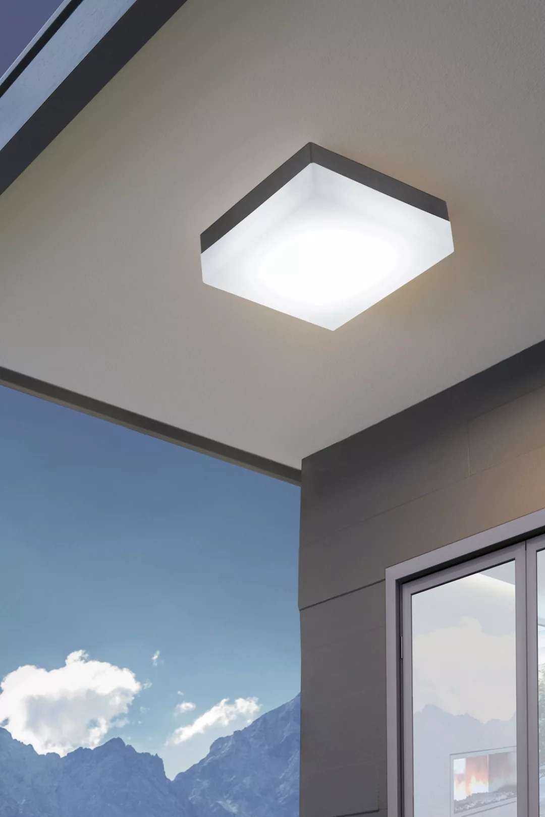 EGLO LED Außen-Deckenleuchte "SONELLA", 1 flammig-flammig, LED tauschbar günstig online kaufen