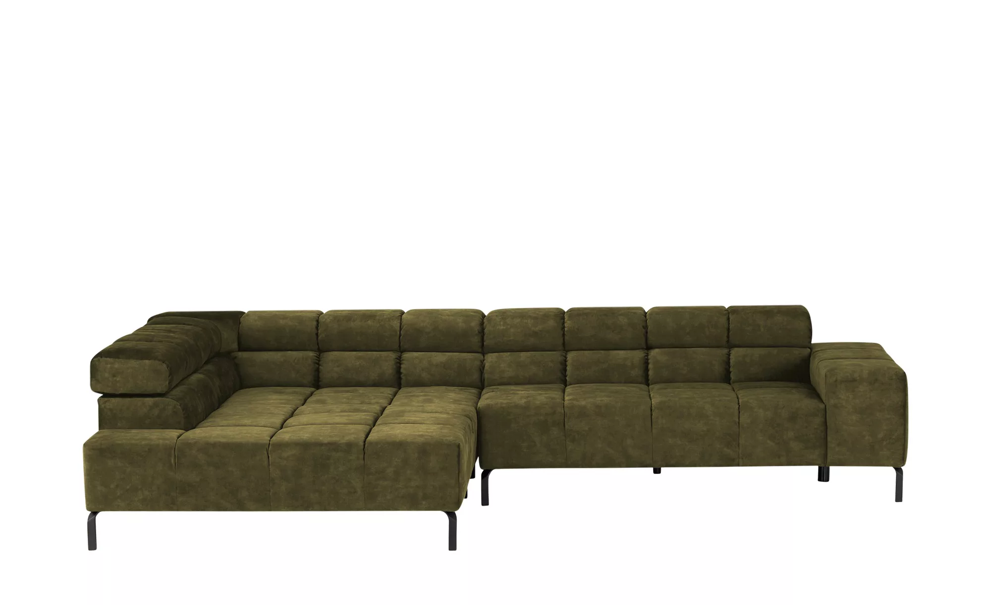 pop Ecksofa  Willow ¦ grün ¦ Maße (cm): B: 321 H: 72 T: 216 Polstermöbel > günstig online kaufen