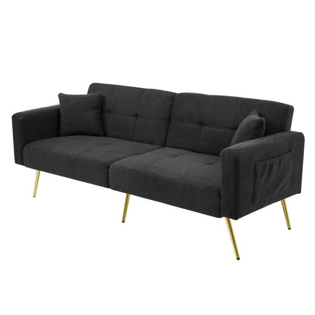 IDEASY Schlafsofa Schlafsofa Bettfunktion, 3-fach verstellbar (105°-180), m günstig online kaufen