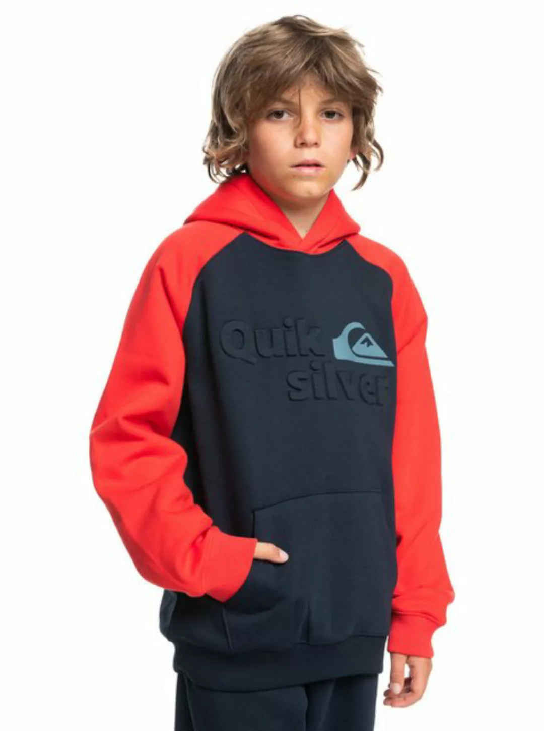 Quiksilver Hoodie Age Of Blue Emboss günstig online kaufen