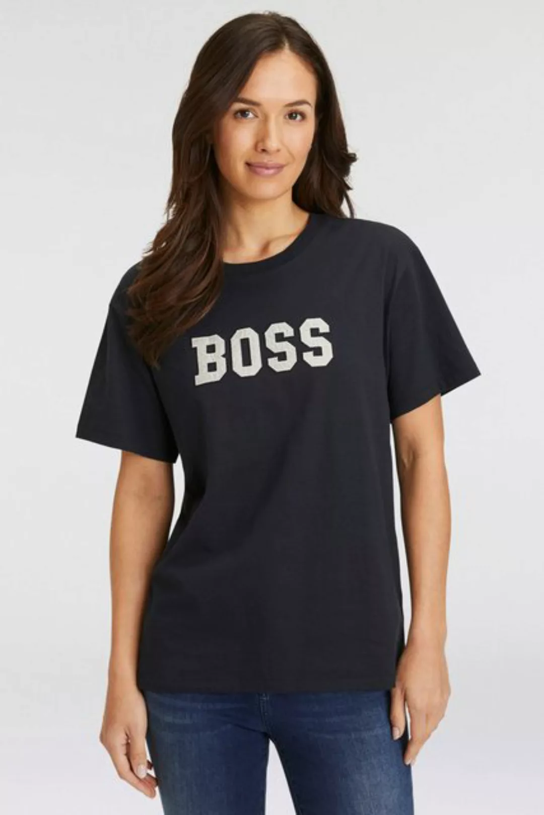 BOSS ORANGE T-Shirt C_Emil mit BOSS-Logostickerei günstig online kaufen