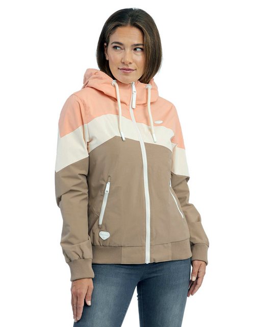 Ragwear Outdoorjacke Damen Nuggie Block light peach günstig online kaufen