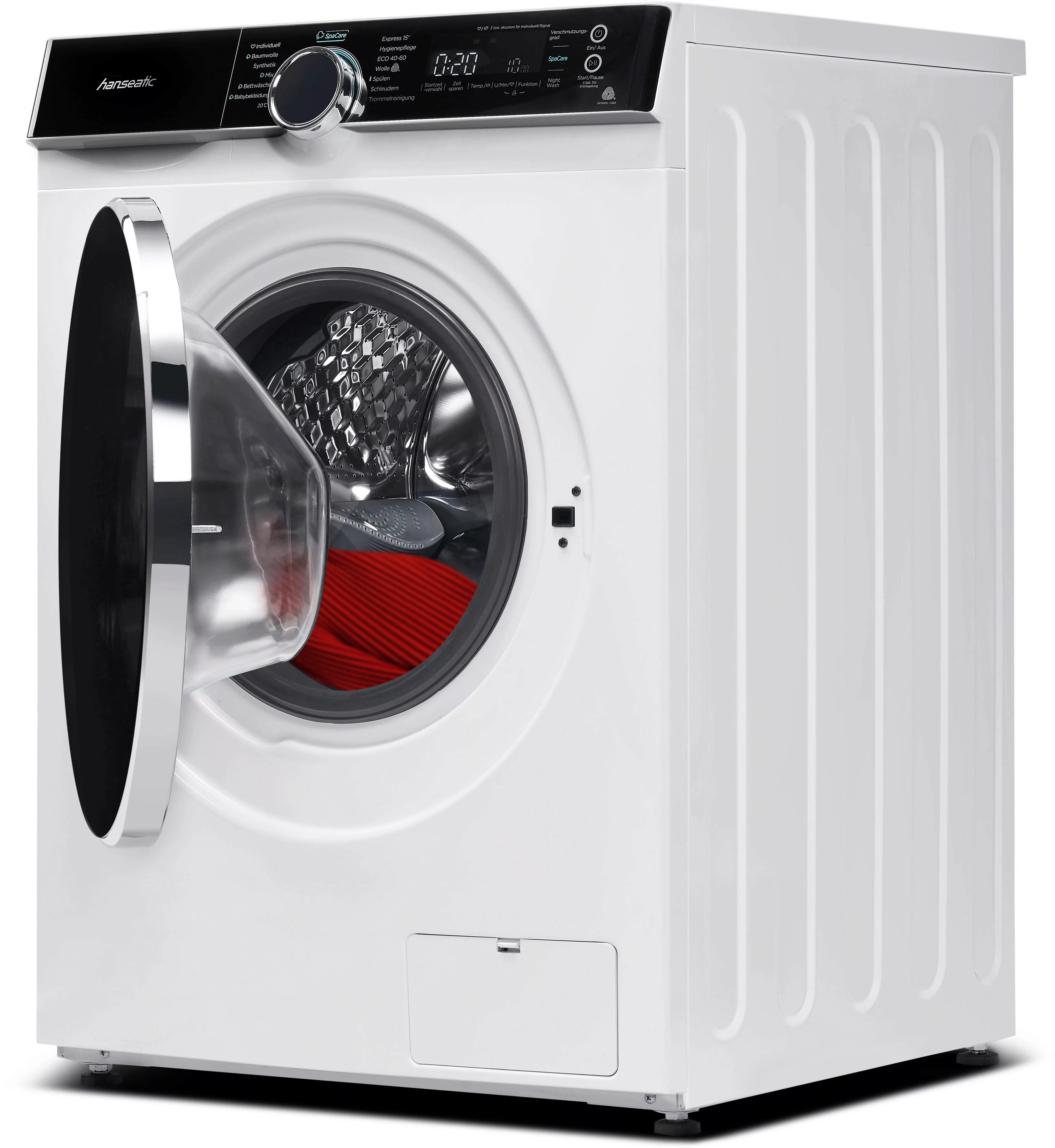 Hanseatic Waschmaschine, HWMK714B, 7 kg, 1400 U/min, Nachtwaschprogramm, Aq günstig online kaufen
