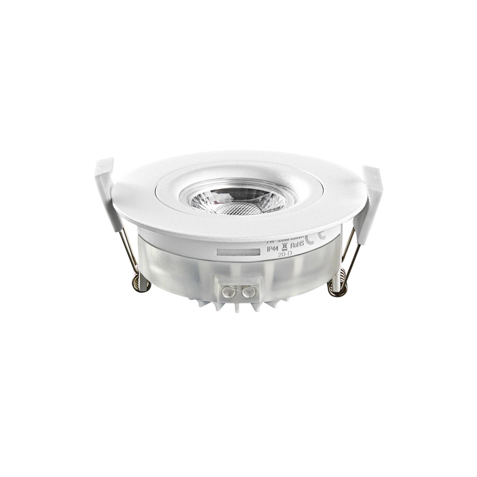 LED-Deckeneinbaustrahler DL6809, rund, weiß günstig online kaufen