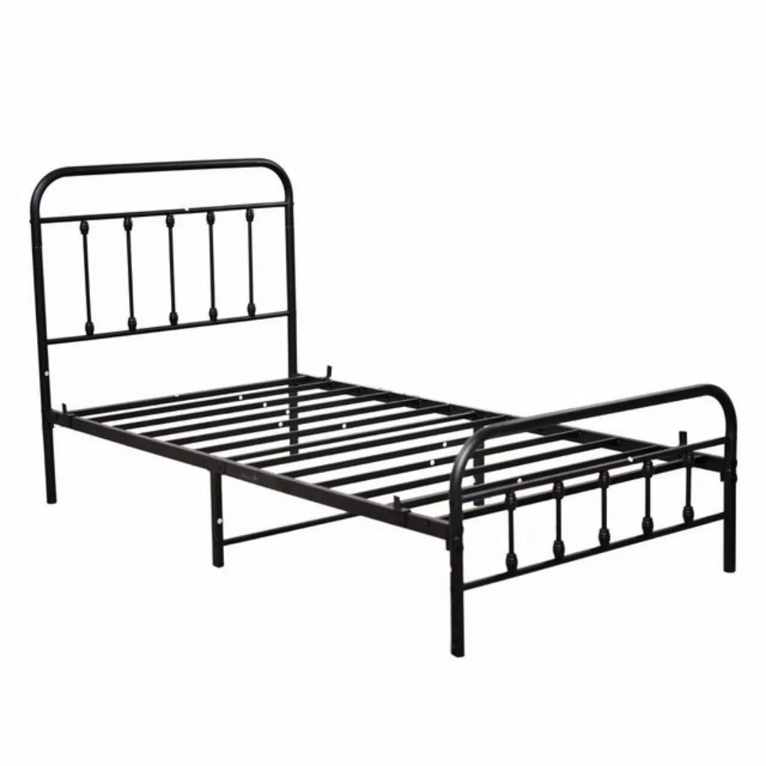OKWISH Metallbett Bett Tagesbett Eisenbett Doppelbett (Modern Gästebett Jug günstig online kaufen