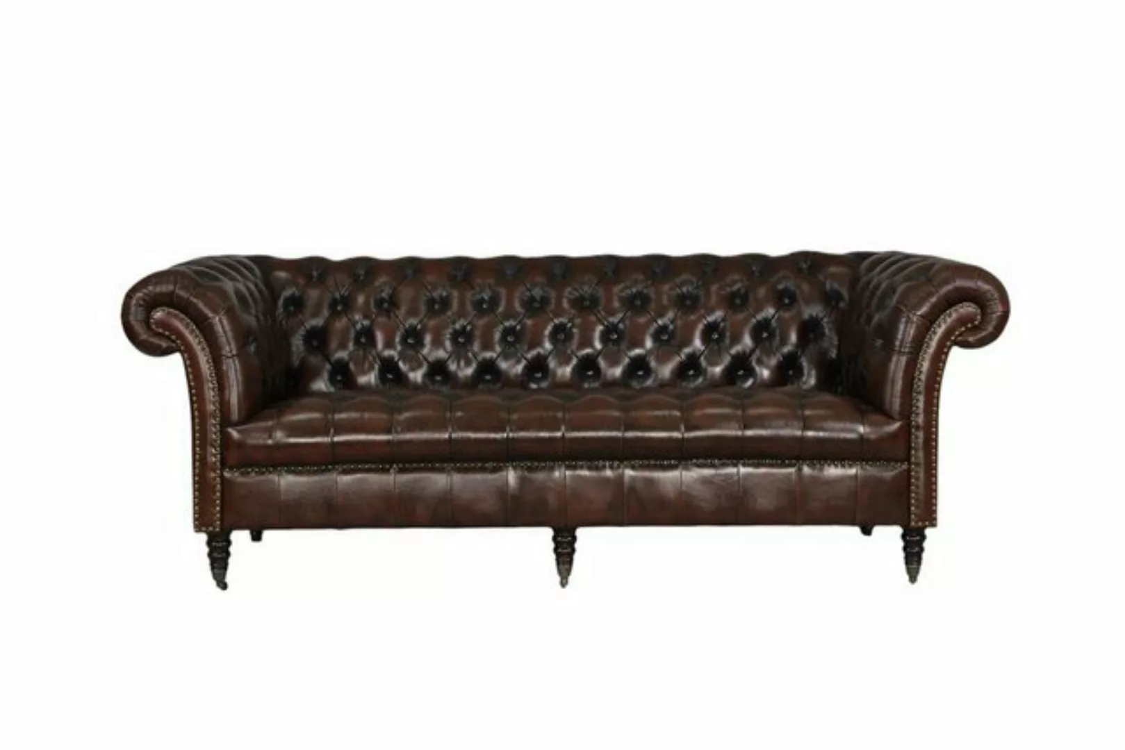 Salottini Chesterfield-Sofa XL 3er Sofa Chesterfield 3-Sitzer Couch Knightb günstig online kaufen