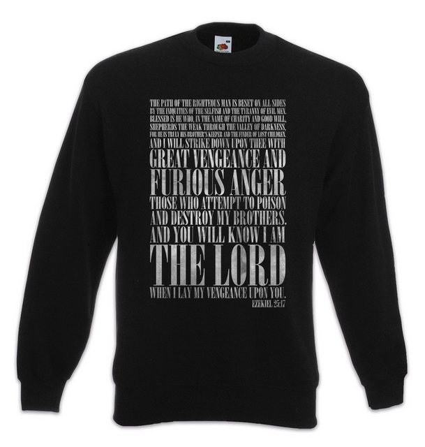 Urban Backwoods Sweatshirt Ezekiel 25:17 Sweatshirt Pulp Vega Movie Kult Fi günstig online kaufen