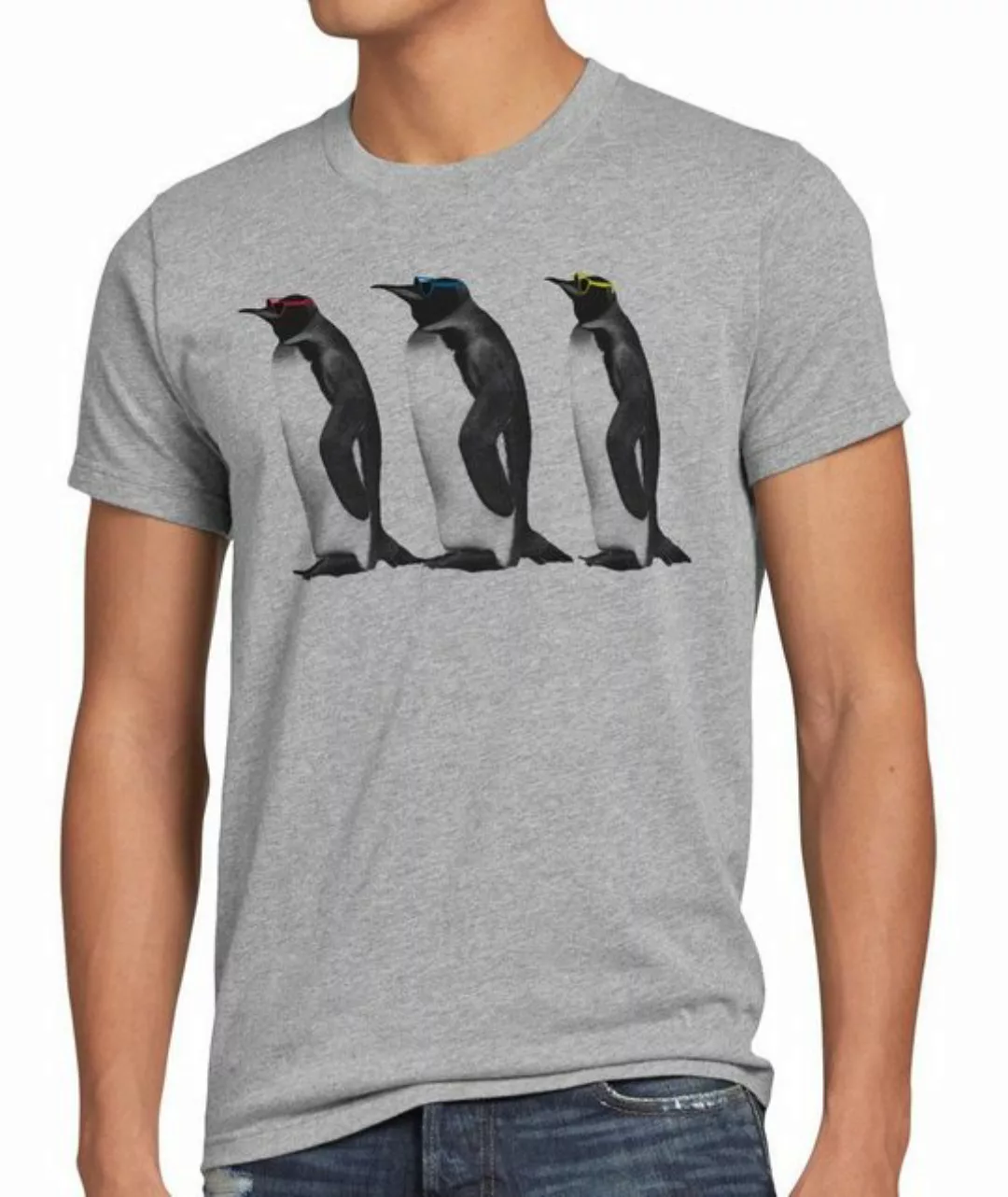 style3 Print-Shirt Herren T-Shirt Penguins Leonard big bang sheldon cooper günstig online kaufen