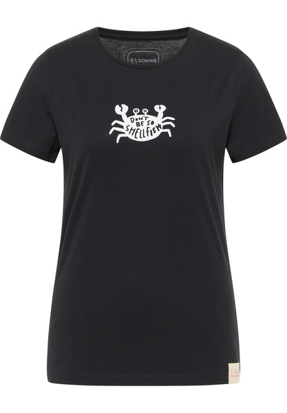 Kurzarm T-shirt "T-shirt With Shellfish Print" günstig online kaufen