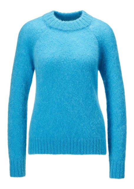 MADELEINE Strickpullover Rundhals-Pullover mit langen Ärmeln günstig online kaufen