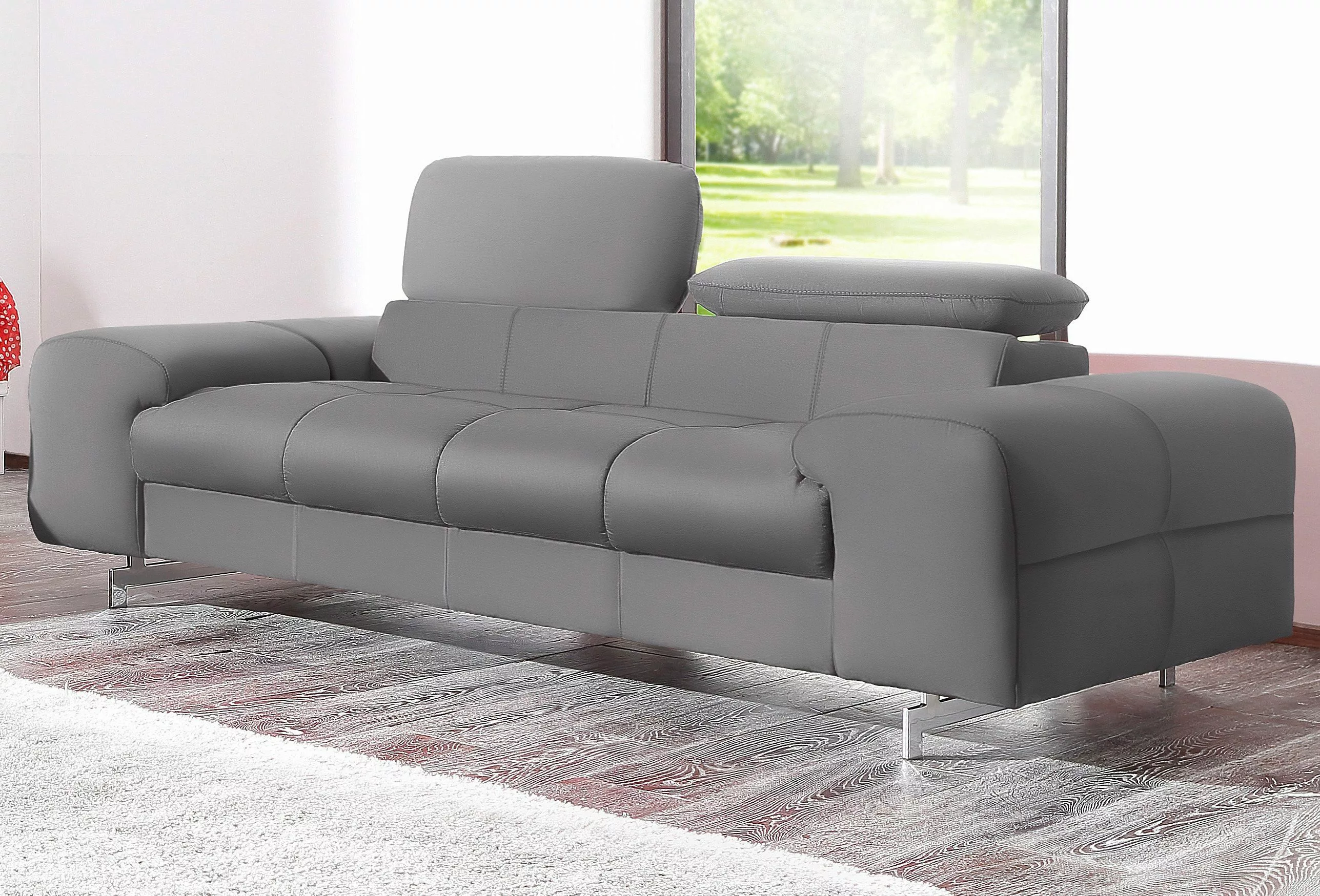 COTTA 2-Sitzer Chef, Big-Sofa mit Kopfteilverstellung, günstig online kaufen