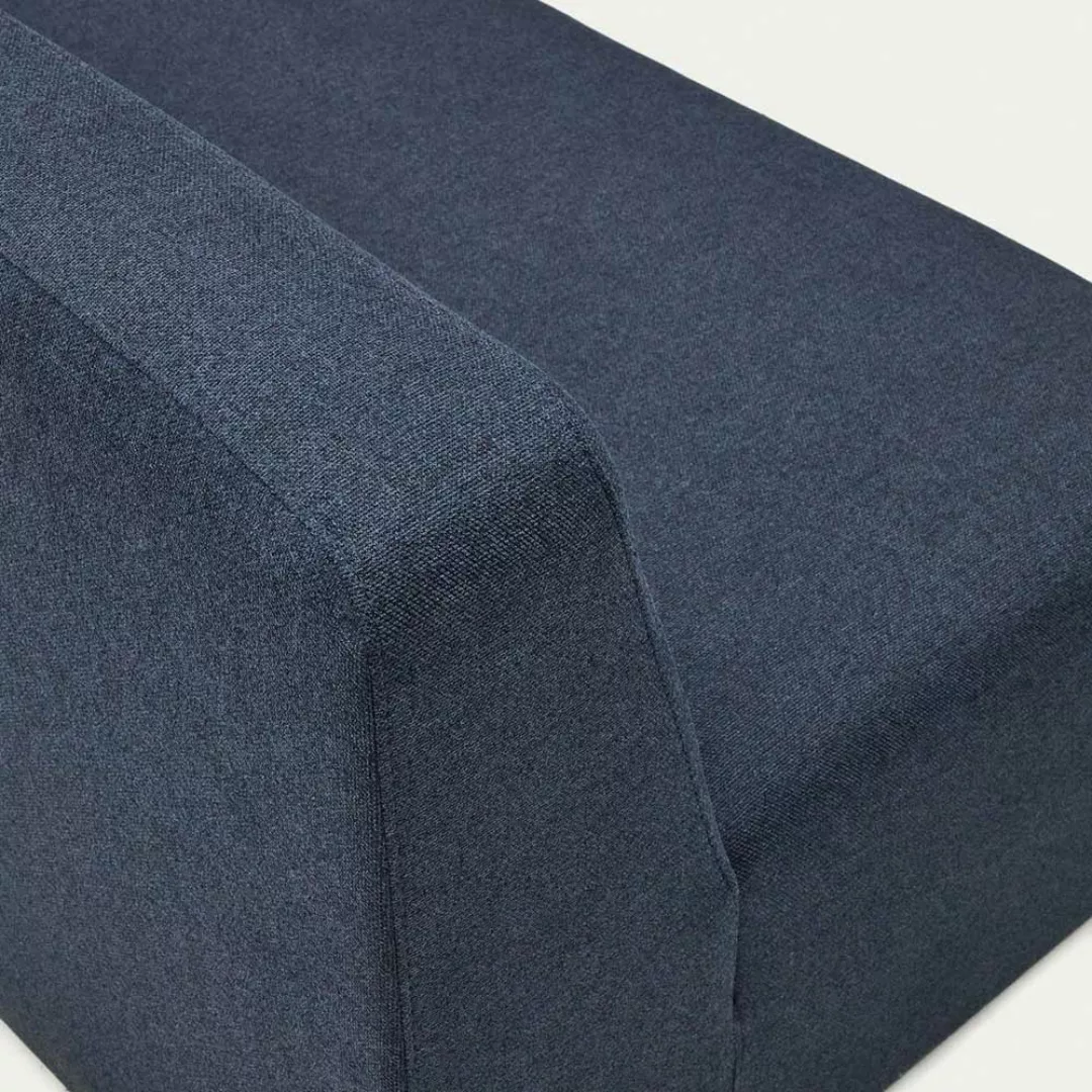 2-Sitzer Modulsofa Dunkelblau 150 cm breit 89 cm tief günstig online kaufen